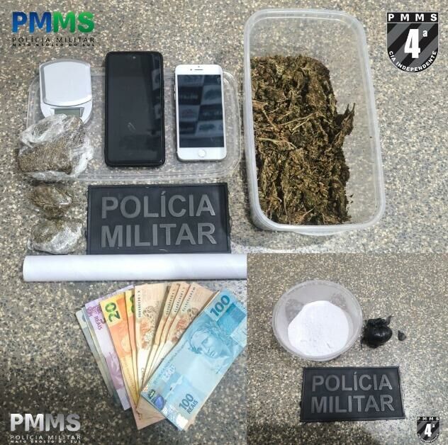 Imagem de compartilhamento para o artigo Três pessoas são presas por tráfico de drogas em Chapadão do Sul da MS Todo dia